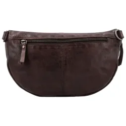 Hide & Stitches Paint Rock Bumbag M�rkebrun Kalv
