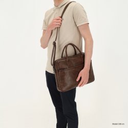Beagles Murcia Arbejdstaske 15.6" M�rkebrun