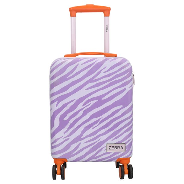 Zebra B�rnekuffert Lilla Zebra