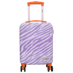 Zebra B�rnekuffert Lilla Zebra