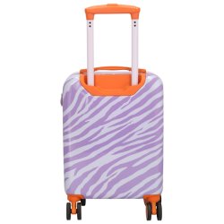 Zebra B�rnekuffert Lilla Zebra