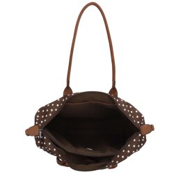 �ben Charm London Buckingham businessbag med m�rkebrun foring, rummeligt hovedrum og indvendige opbevaringslommer.