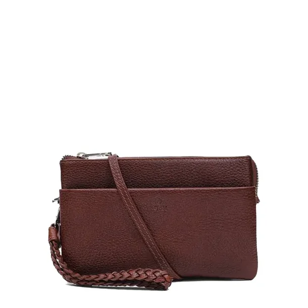 Adax Cormorano Clutch Nellie Walnut