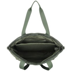 Enrico Benetti Josephine shopper olive med stort hovedrum og laptoprum