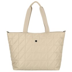Enrico Benetti Josephine quiltet shopper i beige