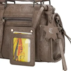Charm London Berlin H�ndtaske Taupe
