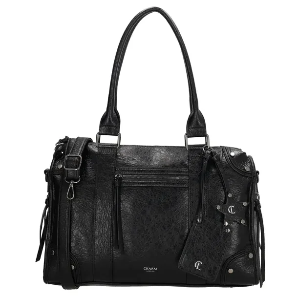 Charm London Berlin Shopper 15,6"  Sort