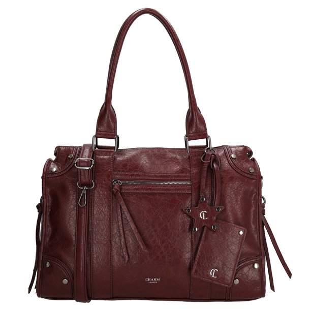Charm London Berlin Shopper 15,6" Bordeaux