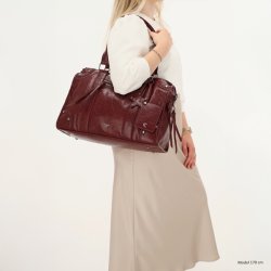 Charm London Berlin Shopper 15,6" Bordeaux
