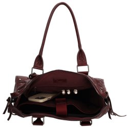Charm London Berlin Shopper 15,6" Bordeaux