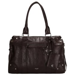 Charm London Berlin Shopper 15,6" M�rkebrun