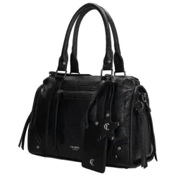 Charm London Berlin H�ndtaske Sort