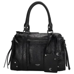 Charm London Berlin H�ndtaske Sort