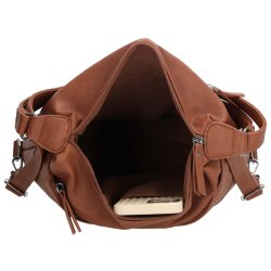 Beagles Majorca Rygs�k/Skuldertaske Cognac