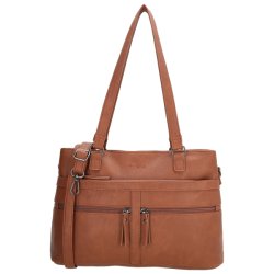 Beagles Majorca Shopper Cognac