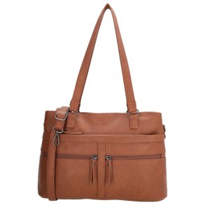 Beagles Majorca Shopper Cognac