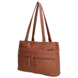 Beagles Majorca Shopper Cognac