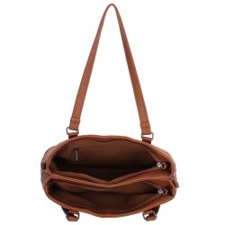 Beagles Majorca Shopper Cognac