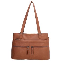 Beagles Majorca Shopper Cognac