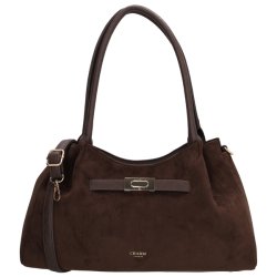 Charm London Dubai Skuldertaske M�rkebrun