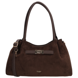 Charm London Dubai Skuldertaske M�rkebrun