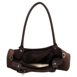 Charm London Dubai Skuldertaske M�rkebrun