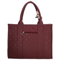 Charm London Bond Avenue Shopper 15,6" Bordeaux