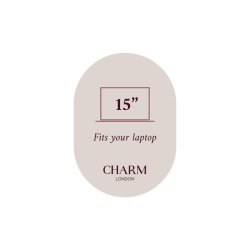 Charm London Bond Avenue Shopper 15,6" Leopardprint