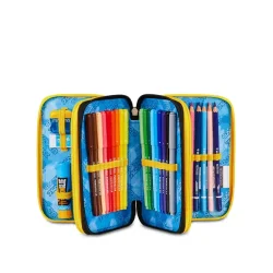 SEVEN  3 ZIP Penalhus Golden Paint