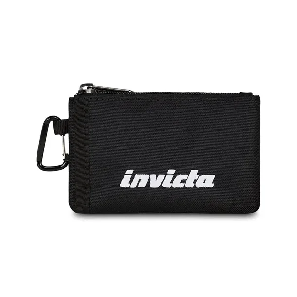 INVICTA  M�ntpung med karabinhage Sort