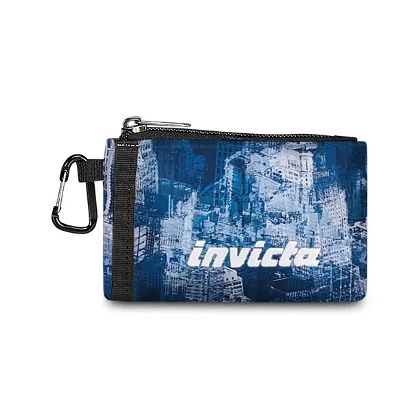 INVICTA  M�ntpung med karabinhage Bl�