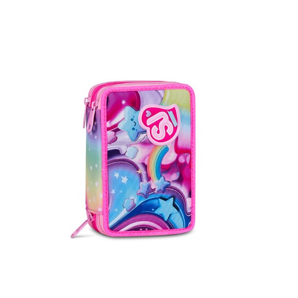 SJ GANG by SEVEN 3 ZIP Penalhus Soft Pouch Girl