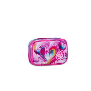 SJ GANG by SEVEN SPEED CASE Penalhus Joyful Pins Girl