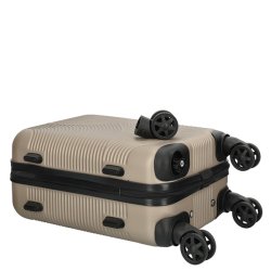 Enrico Benetti Louisville champagne hardcase med aftagelige dobbelthjul