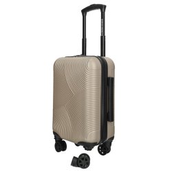 Enrico Benetti Louisville champagne kuffert med afmonteret hjul