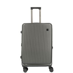 Enrico Benetti kuffert 65 cm anthracite set forfra