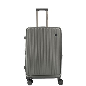 Enrico Benetti kuffert 65 cm anthracite set forfra