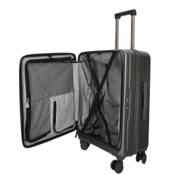 Enrico Benetti kuffert 65 cm �ben med indvendig opdeling