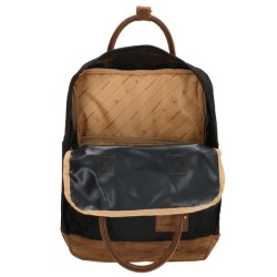 Enrico Benetti Santiago sort rygs�k med �bent hovedrum og tablet-rum