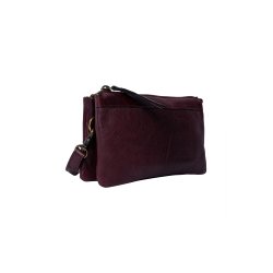 RE:DESIGNED Lisa Clutch Bordeaux
