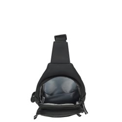 Enrico Benetti Bergen Sling Bag sort med �bent hovedrum