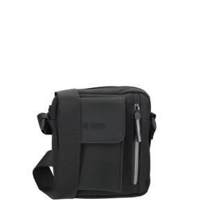 Enrico Benetti Bergen crossbody taske i sort set forfra