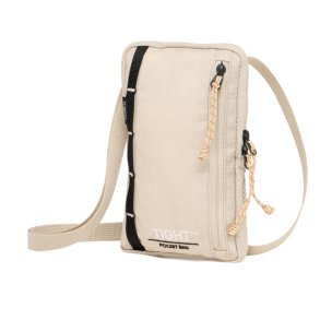 Hagl�fs Tight Pocket Bag Chalk Beige True Black crossover set forfra