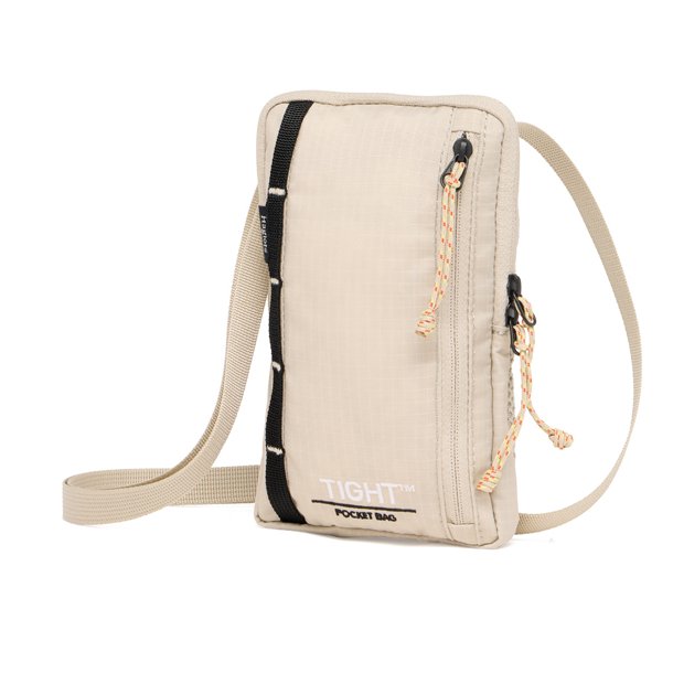Hagl�fs Tight Pocket Bag Chalk Beige True Black crossover set forfra