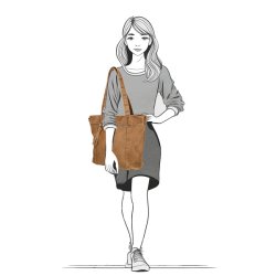 Enrico Benetti Harper Shopper Camel