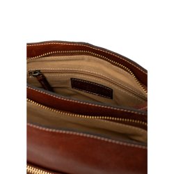 Indvendigt rum i Myra Small taske med lynl�slomme og for