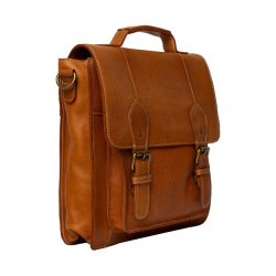 ReDesigned Melia Crossbody Medium burned tan skr� frontvisning