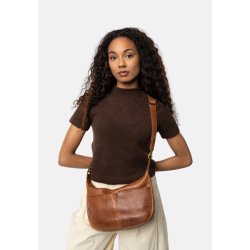 RE:DESIGNED Mivi Small Skuldertaske Walnut 