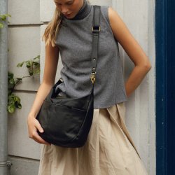 RE:DESIGNED Mivi Big Skuldertaske Sort 