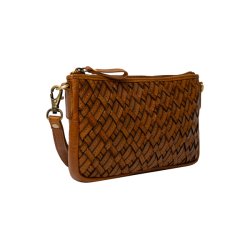 RE:DESIGNED Mika Small Skuldertaske Tan